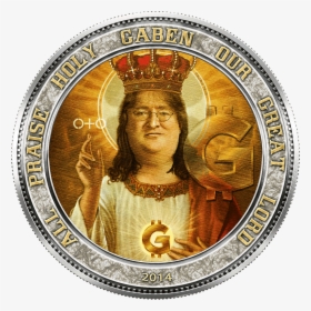 Gaben Counter Strike - Gabe Newell Jesus Meme, HD Png Download, Transparent PNG