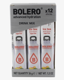 Bolero Drink Sticks Ice Tea Peach  				 Title Bolero - Bolero Sticks Ice Tea Lemon, HD Png Download, Transparent PNG