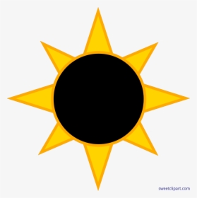 Solar Eclipse Sun Clip Art - Solar Eclipse Clip Art, HD Png Download, Transparent PNG