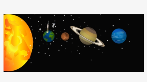 Computer Wallpaper,yellow,space - Solar System, HD Png Download, Transparent PNG