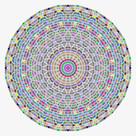 Prismatic Glorious Mandala No Background Clip Arts - Circle, HD Png Download, Transparent PNG