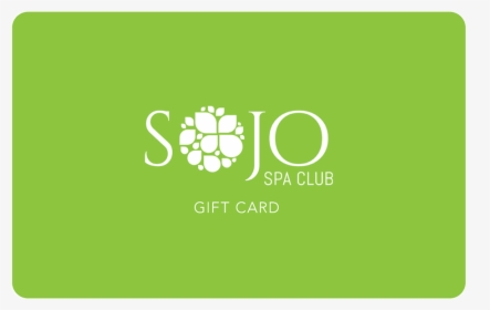 Sojo Spa Club Gift Card - Graphic Design, HD Png Download, Transparent PNG