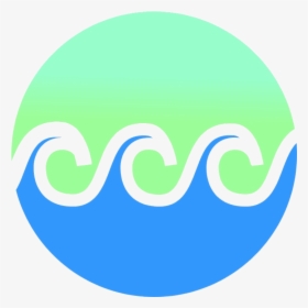 Wave Tidal Clipart Buy Clip Art Beach Logo Transparent - Circle, HD Png Download, Transparent PNG