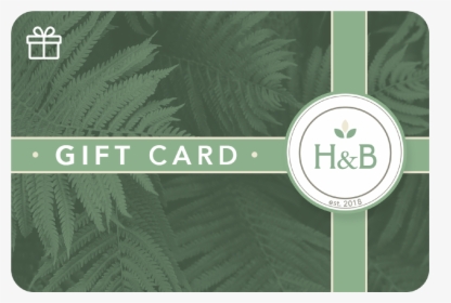 Gift Card H&b-02 - Label, HD Png Download, Transparent PNG