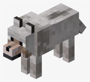 200px Wolf Wild Minecraft Png - Minecraft Wolf, Transparent Png, Transparent PNG