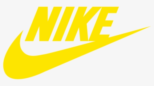 Nike Logo Png Yellow , Png Download - Transparent Yellow Nike Logo, Png Download, Transparent PNG