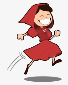 Little Red Riding Hood Cartoon Transparent, HD Png Download, Transparent PNG