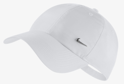 Nike White Metal Swoosh Cap, HD Png Download, Transparent PNG