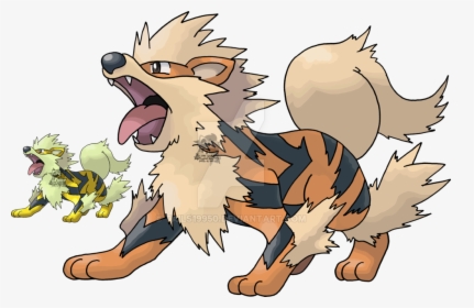 Art,fictional Character,animated - Arcanine Tails19950, HD Png Download, Transparent PNG
