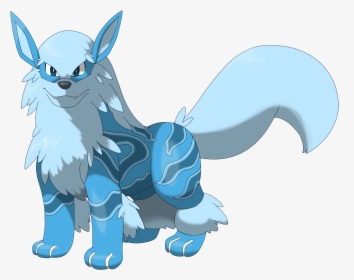 Alola Form Arcanine type - Arcanine Water Type, HD Png Download, Transparent PNG