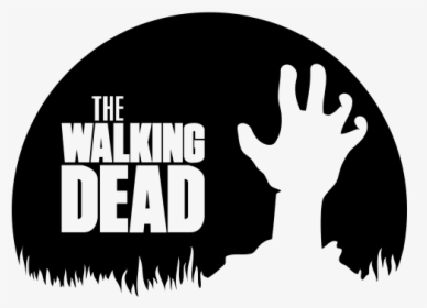 Pegatina Walking Dead Mano Zombi - Walking Dead Logo Png, Transparent Png, Transparent PNG