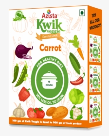 Kwikveggie Dehydrated Carrots - Vegetable, HD Png Download, Transparent PNG