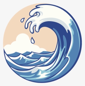 Wave Clipart Royalty Free Tidal Clip Transparent Png - Transparent Ocean Wave Cartoon, Png Download, Transparent PNG