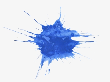 20 Blue Watercolor Splatter Png Transparent Onlygfxcom - Visual Arts, Png Download, Transparent PNG