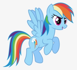Rainbow Dash Side View My Little Pony Profile Hd Png