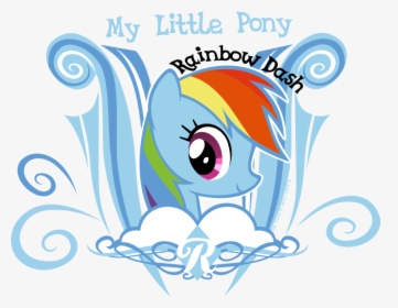 Rainbow Dash Logo Png - Rainbow Dash Little Pony Logo, Transparent Png, Transparent PNG