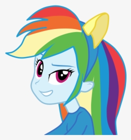 Rainbow Dash Pinkie Pie My Little Pony - Little Pony Equestria Girl Rainbow Dash, HD Png Download, Transparent PNG
