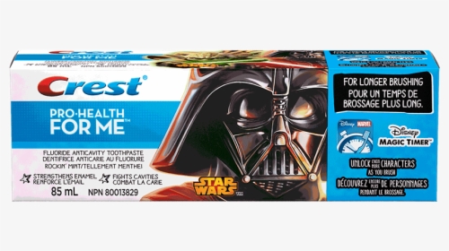 Crest Pro-health For Me Star Wars Toothpaste - Crest Oral B Darth Vader, HD Png Download, Transparent PNG