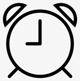 Collection Of Free Vector Clock Icon - Alarm Clock Vector Png, Transparent Png, Transparent PNG