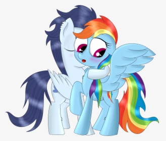 Drawing Ponies Rainbow Dash - Cartoon, HD Png Download, Transparent PNG