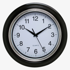 Alarm-clock - Black Clock Hd Png, Transparent Png, Transparent PNG