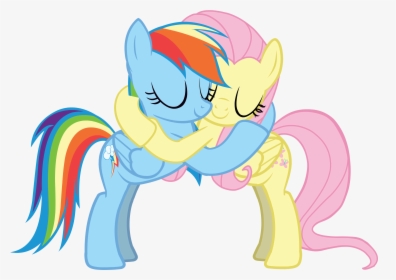 Drawing Ponies Rainbow Dash - Rainbow Dash I Fluttershy, HD Png Download, Transparent PNG