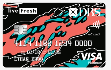 Dbs Live Fresh Card, HD Png Download, Transparent PNG