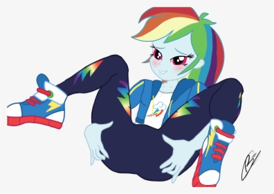 Clothes, Converse, Cutie Mark On Clothes, Equestria - My Little Pony Equestria Girls Ass, HD Png Download, Transparent PNG
