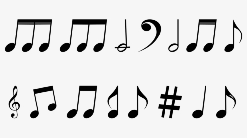 Music Notes High Resolution, HD Png Download, Transparent PNG