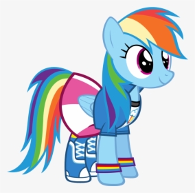 Transparent Childrens Clothes Clipart - Rainbow Dash Equestria Girls Outfit, HD Png Download, Transparent PNG