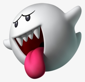 Boo Png - Super Mario Boo Ghost, Transparent Png, Transparent PNG