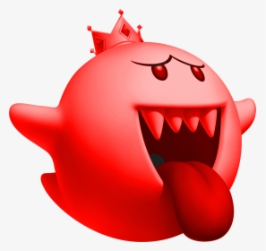 Red Boo Super Mario, HD Png Download, Transparent PNG