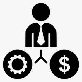 Man Job Gear Money - Work For Money Png, Transparent Png, Transparent PNG