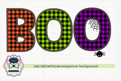 Boo Halloween Multi Sublimation Design, Printable Example - Printable Boo, HD Png Download, Transparent PNG