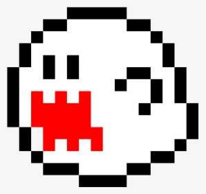 Mario Pixel Art Boo, HD Png Download, Transparent PNG