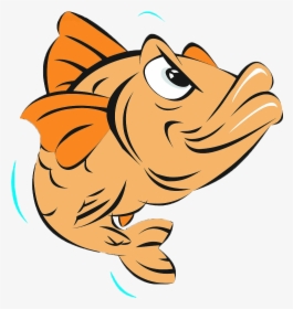 Free Fish Cartoon Clip Transparent Stock - Fish Png Cartoon, Png Download, Transparent PNG