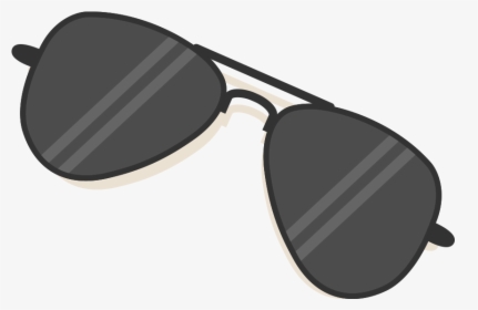 Cartoon Black Sunglasses Png, Transparent Png, Transparent PNG