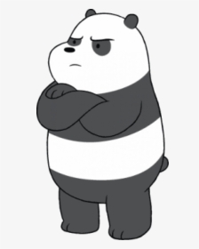 Free Png Download We Bare Bears Panda Angry Clipart - We Bare Bears Png, Transparent Png, Transparent PNG