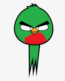 Green,angry Birds,clip Character,video Game Software - El Quetzal En Angry Birds, HD Png Download, Transparent PNG