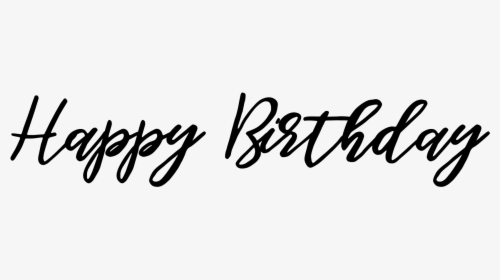 Happy Birthday Transparent Word Art, HD Png Download, Transparent PNG