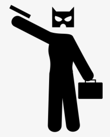 Bank Robbery Svg Png Icon Free Download - Bank Robbery Png, Transparent Png, Transparent PNG