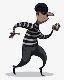 Cartoon Pictures Of Robbers - Cartoon Robbers, HD Png Download, Transparent PNG