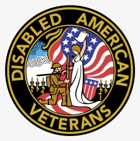 United States Dav Disabled American Veterans Logo Vector - Disabled American Veterans Seal, HD Png Download, Transparent PNG