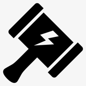 Thor Free Download And - Thor Hammer Icon, HD Png Download, Transparent PNG