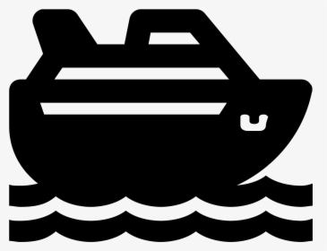 Cruise Clipart Steam Ship - Cruise Ship Icon Gif, HD Png Download, Transparent PNG