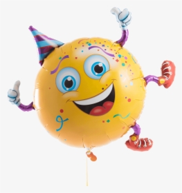 Party Smiley Guy - Smiley Party Guy, HD Png Download, Transparent PNG
