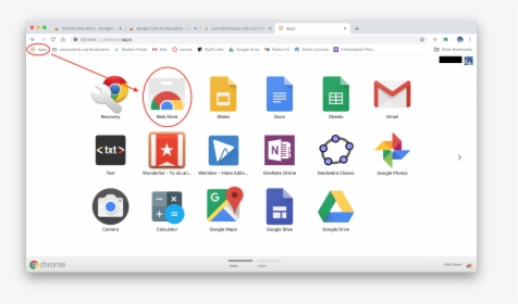 In Chrome, Open The Chrome Webstore - Gmail Google Drive Google Sites Y Youtube, HD Png Download, Transparent PNG