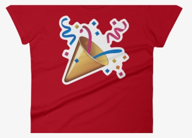 Women S Emoji T Shirt Party Popper Just Emoji - We Ve Been Nominated, HD Png Download, Transparent PNG