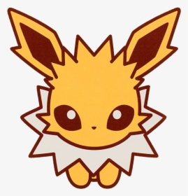 Chibi Jolteon - Chibi Pokemon Jolteon Sticker, HD Png Download, Transparent PNG
