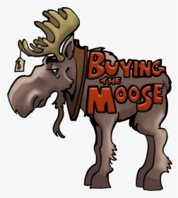 Transparent Moose Silhouette Png - Buying The Moose Play, Png Download, Transparent PNG